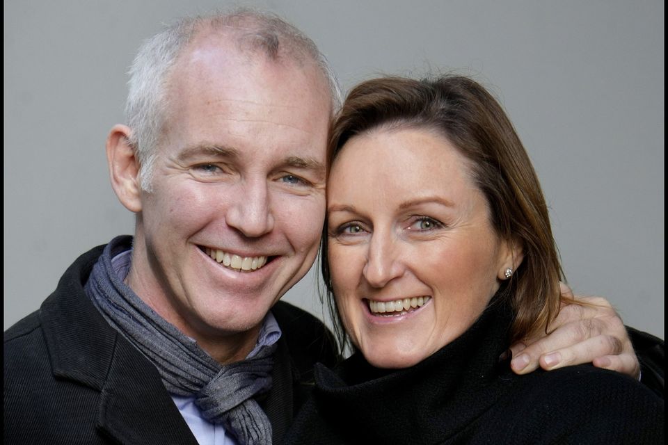 Ray D'Arcy and Jenny Kelly